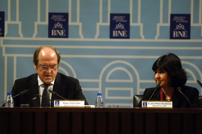 Ministro Gabilondo en la inauguración del II Congreso Leer.es