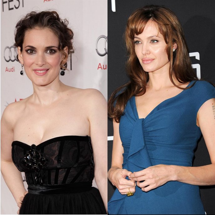 Winona Ryder y Angelina Jolie