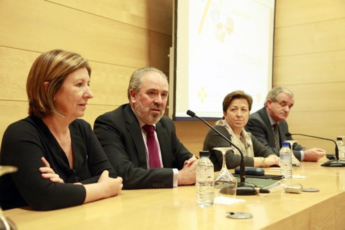 Los cuatro consejeros, en la rueda de prensa