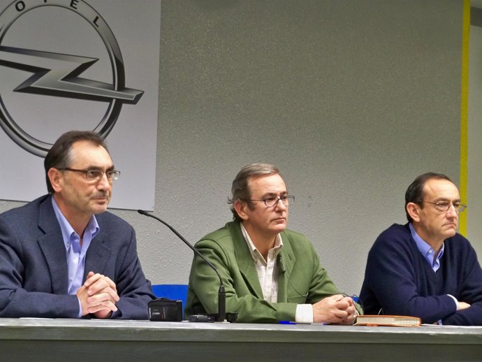 Antonio Cobo y Pedro Escudero en la rueda de prensa