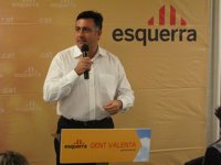 Fútbol/Clásico.- Puigcercós (ERC) apuesta por un "3-1": "De política no tengo ni puñetera idea, pero de fútbol sí"