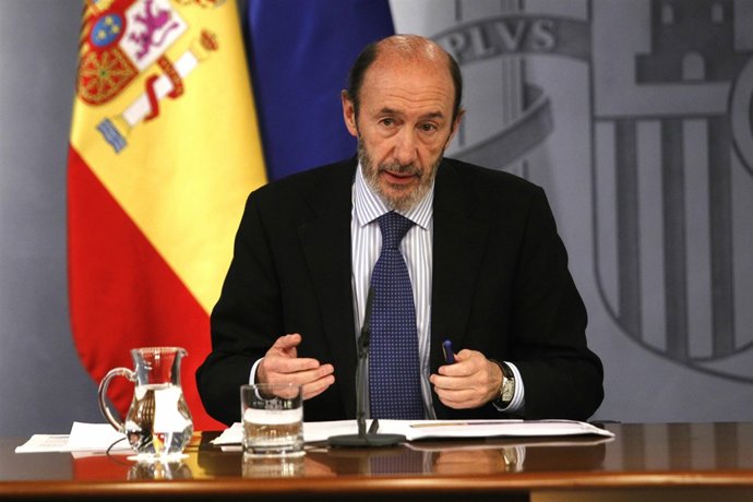 Primer plano de Rubalcaba