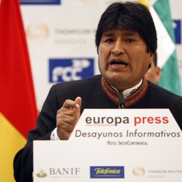 presidente de Bolivia, Evo Morales