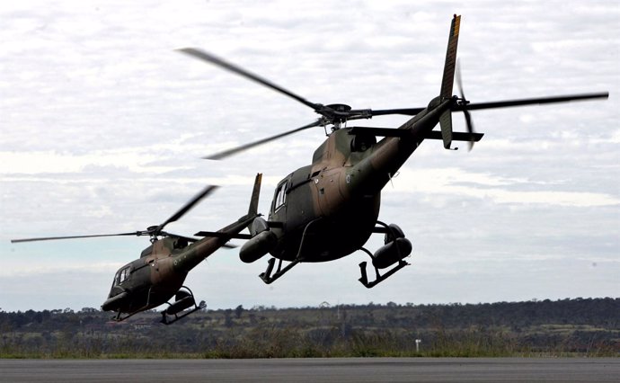 Helicopteros militares brasileños
