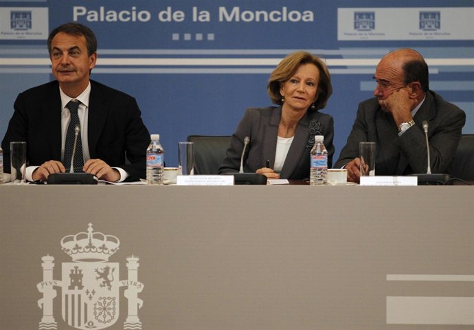 Zapatero con los empresarios 