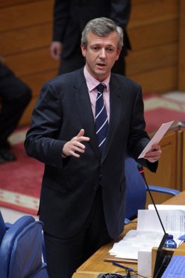 COMPARECENCIA NO PLENO DO CONSELLEIRO DE PRESIDENCIA, ALFONSO RUEDA VALENZUELA.