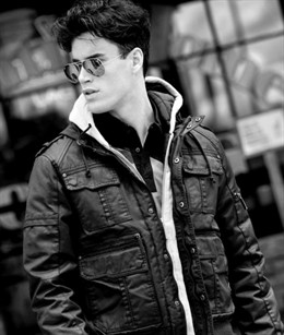 El unionense en una sesión de fotos