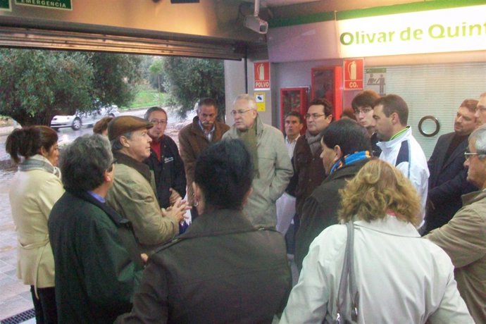 Reunión del PP con vecinos de Olivar de Quinto