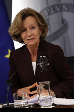 La ministra de Economía, Elena Salgado