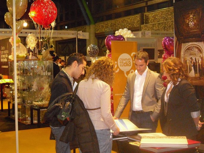 Expositor de Celebra Málaga