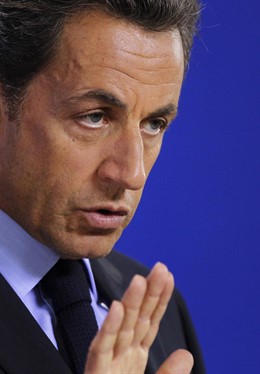 El presidente francés, Nicolas Sarkozy