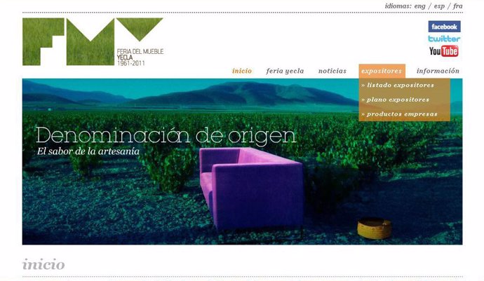 Feria del Mueble Yecla presenta su nueva página web