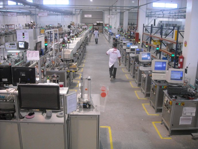 Fábrica de ordenadores