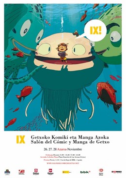 Cartel del Salón Comic Getxo.