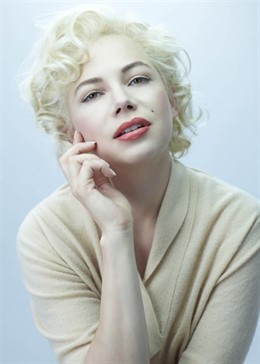 Michelle Williams como Marilyn Monroe en 'My Week With Marilyn'