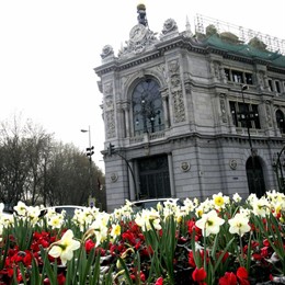 Fachada del Banco de España