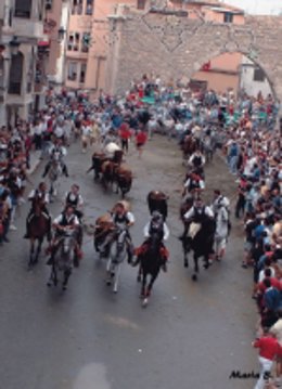 Entrada de toros y caballos de Segorbe