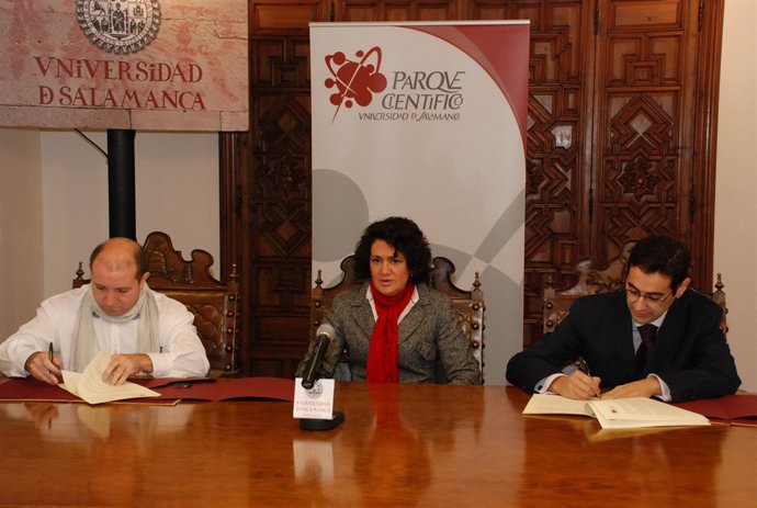 El gerente de la Fundación Parque Científico de la USAL, José Miguel Sánchez Llo