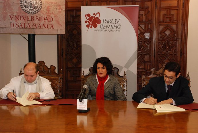 El gerente de la Fundación Parque Científico de la USAL, José Miguel Sánchez Llo