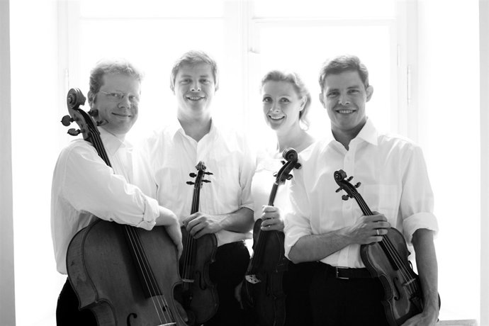 El cuarteto Henschel, en el ciclo 'Grandes Intérpretres' del Gayarre.