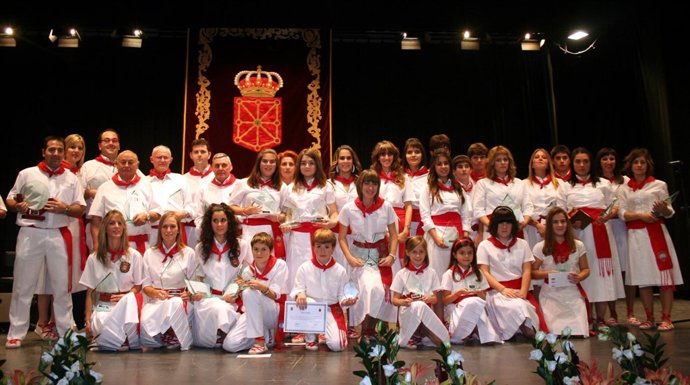 Ganadores del IV Certamen de Jota Ciudad de Tudela.