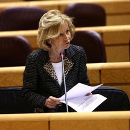 Salgado en el Pleno del Senado