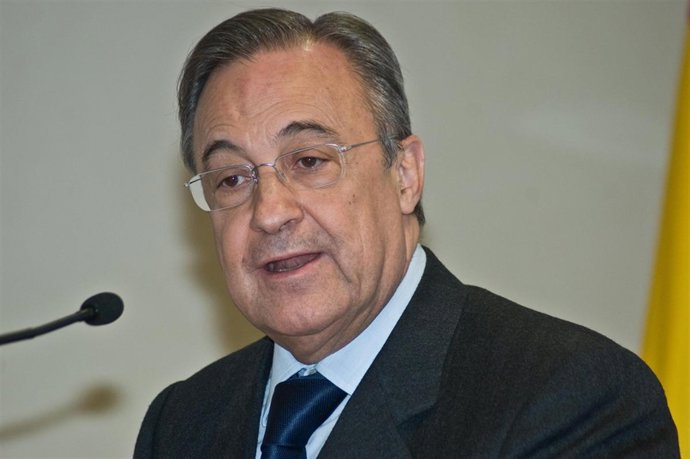 florentino perez, presidente del real madrid