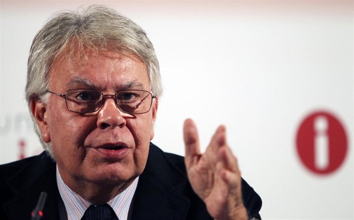 Primer plano de Felipe González