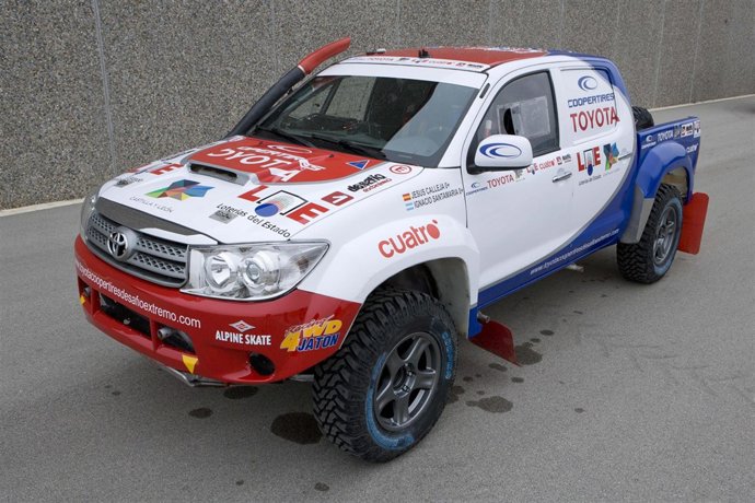 Coche Jesús Calleja Rally Dakar