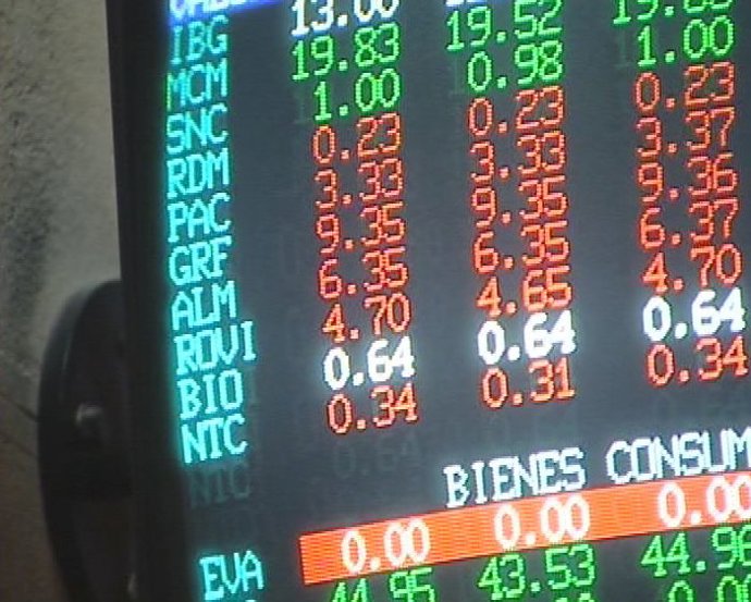 La Bolsa abre con una fuerte caída