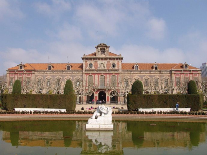 Vista exterior del Parlament De Catalunya