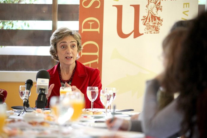 La vicerrectora de Relaciones Internacionales de la US, Lourdes Munduate