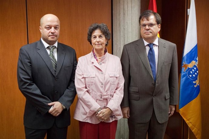 Díaz Flores (izq) y Talavera Déniz (drcha)