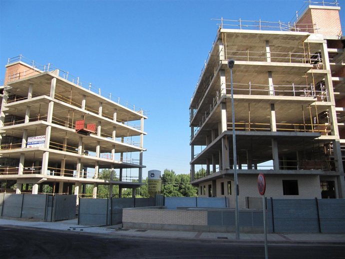 Viviendas en construcción