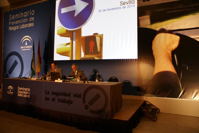 Jornada sobre 'La seguridad vial en el trabajo'.