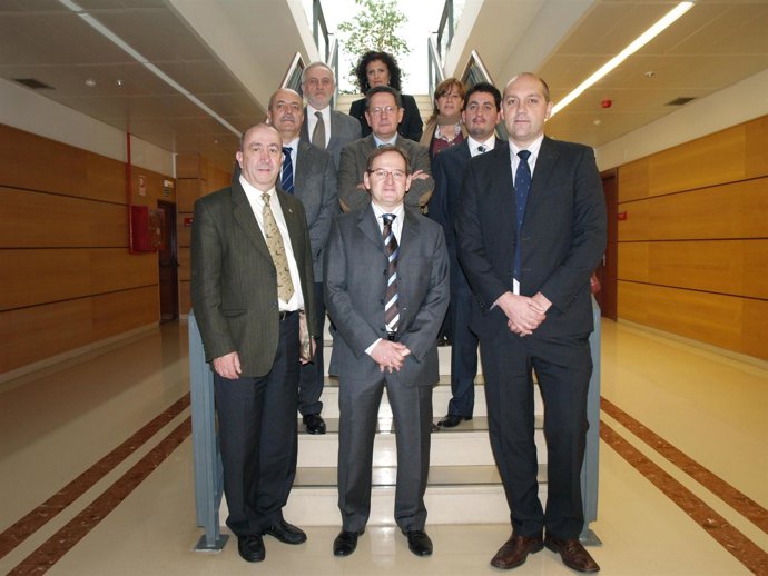 Imagen de los participantes en la reunión de la Comisión Sectorial de Gerentes d