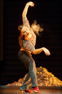 Imagen del espectáculo 'Cuando las piedras vuelen' de la Compañía Rocío Molina