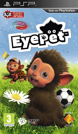 Portada de EyePet PSP