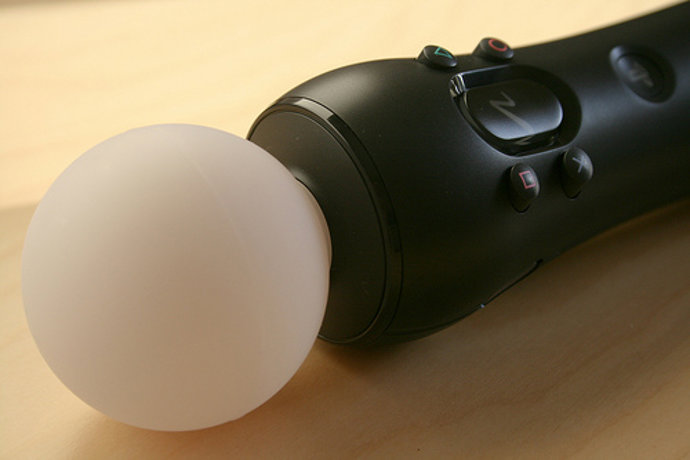 playstation move por Willian Hook desde Flickr CC