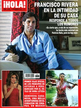 Portada de la revista '¡Hola!'