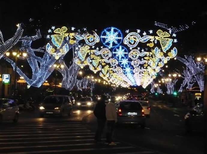 Alumbrado navideño de la ciudad de Málaga