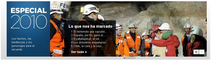 Especial 2010, lo más buscado en Yahoo! España
