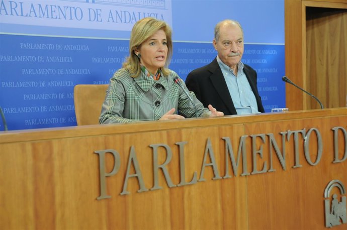 Esperanza Oña y Jorge Ramos