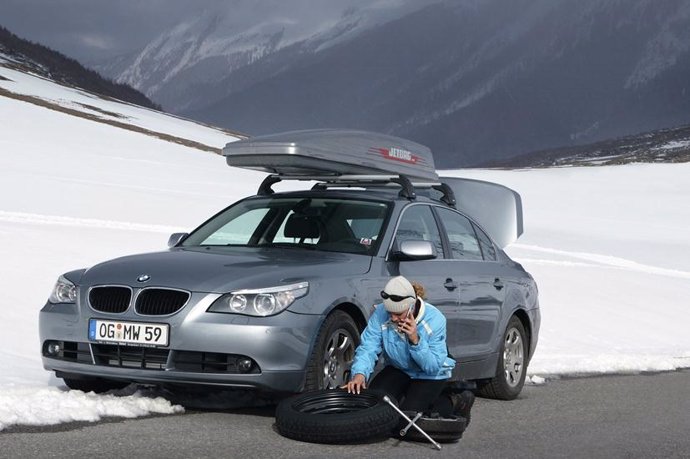 Problemas con los neumáticos en invierno