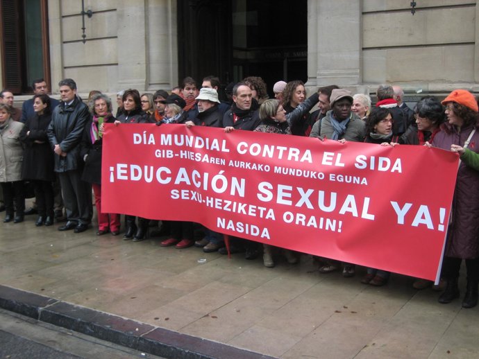 PARLAMENTO FOTOS DÍA MUNDIAL SIDA