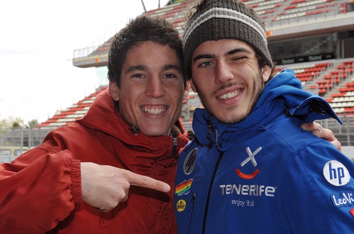 Aleix Espargaró y Axel Pons