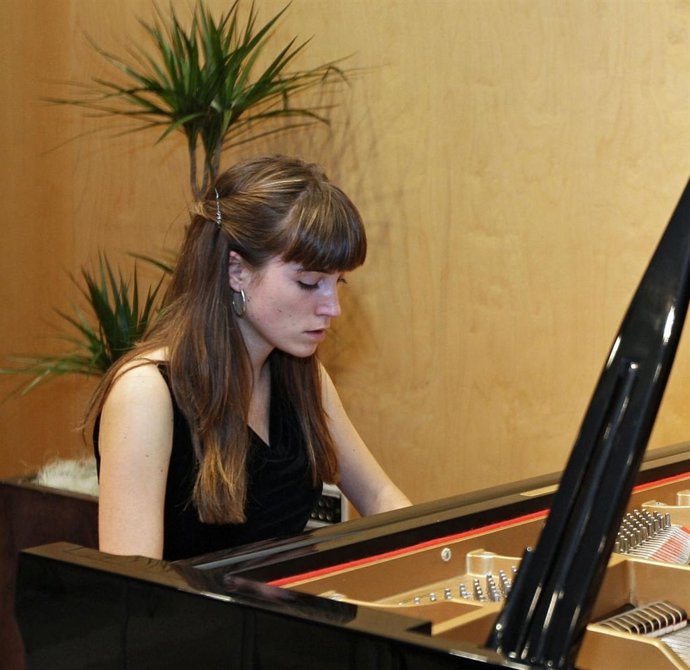 La pianista Joana Otxoa.