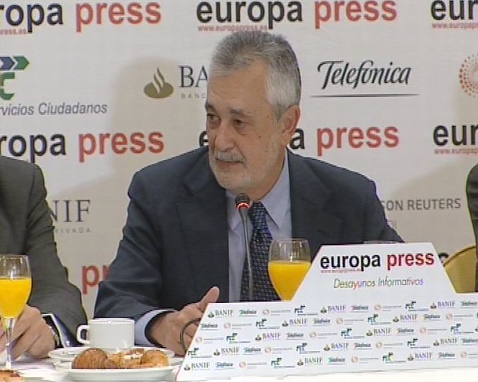 José Antonio Griñan Desayuno Europa Press