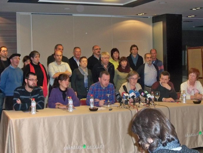 Presentación de la izquierda abertzale en Bilbao