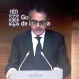 Miguel Sanz, presidente de Navarra